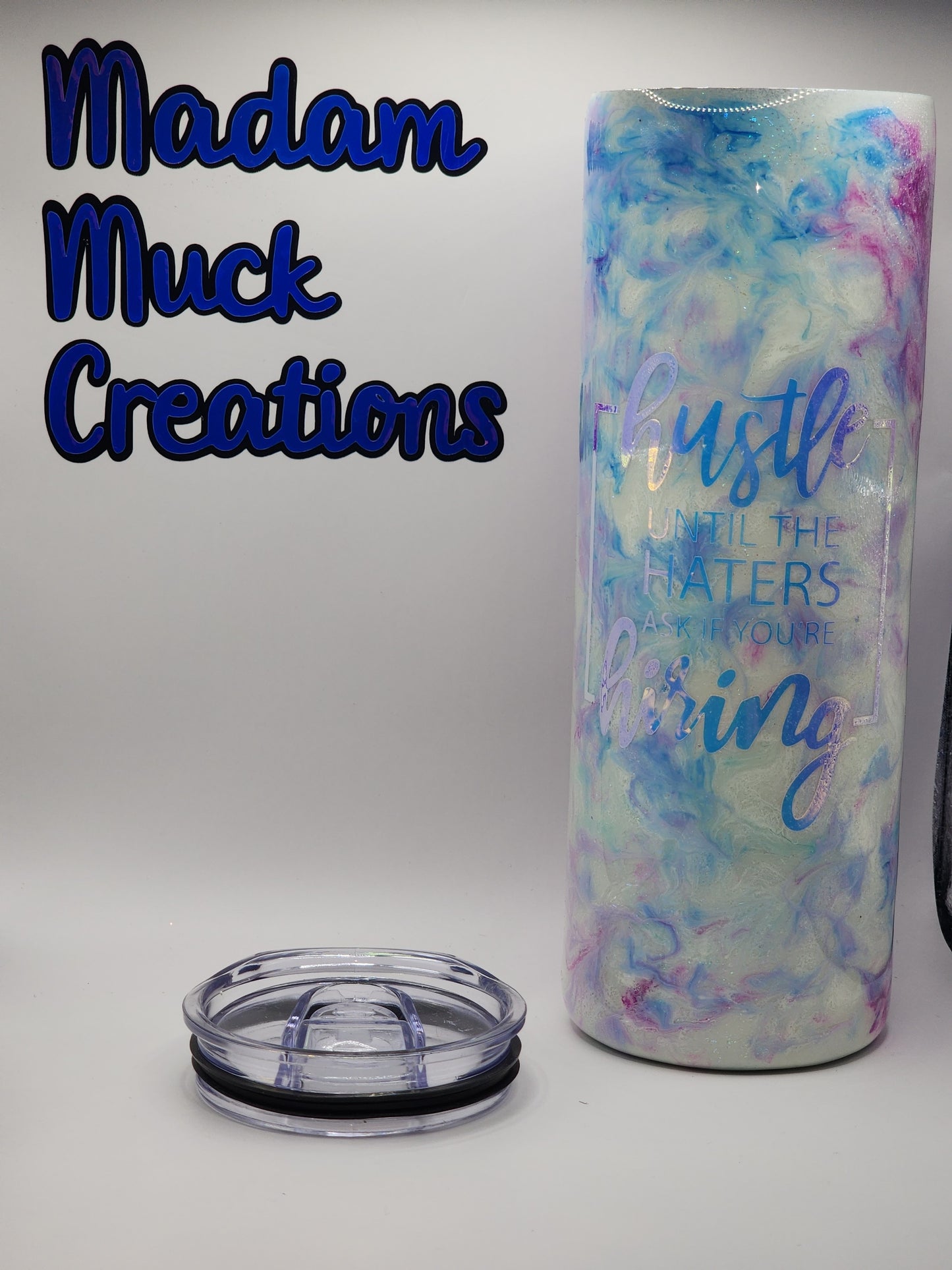 Hustle and Hire 20oz Skinny Tumbler